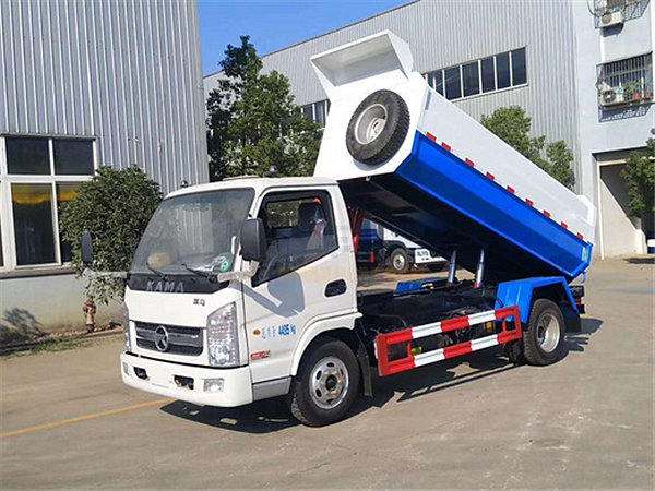 國五凱馬5方自裝卸式垃圾車 國五凱馬5方自裝卸式垃圾車