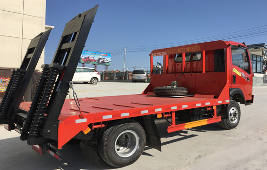 【上藍牌、國五】重汽王牌平板車