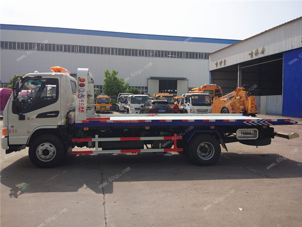 江淮駿鈴平板一拖二清障車 江淮駿鈴平板一拖二清障車