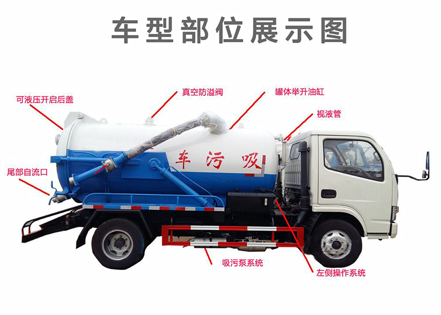 吸污車上裝結(jié)構(gòu)圖