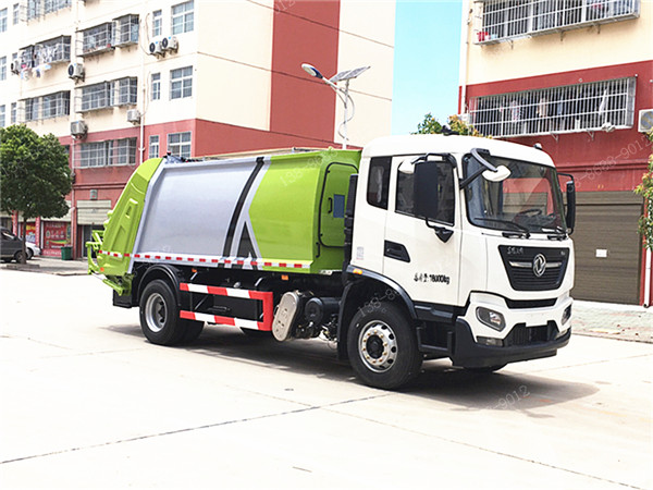 國六東風天錦壓縮垃圾車