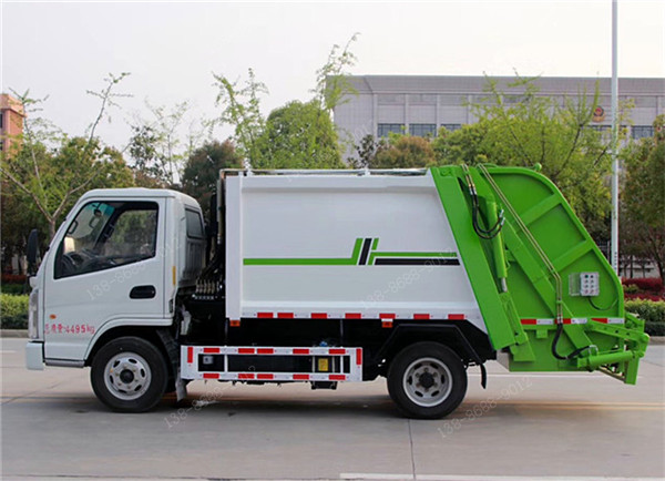 凱馬藍牌3方壓縮垃圾車