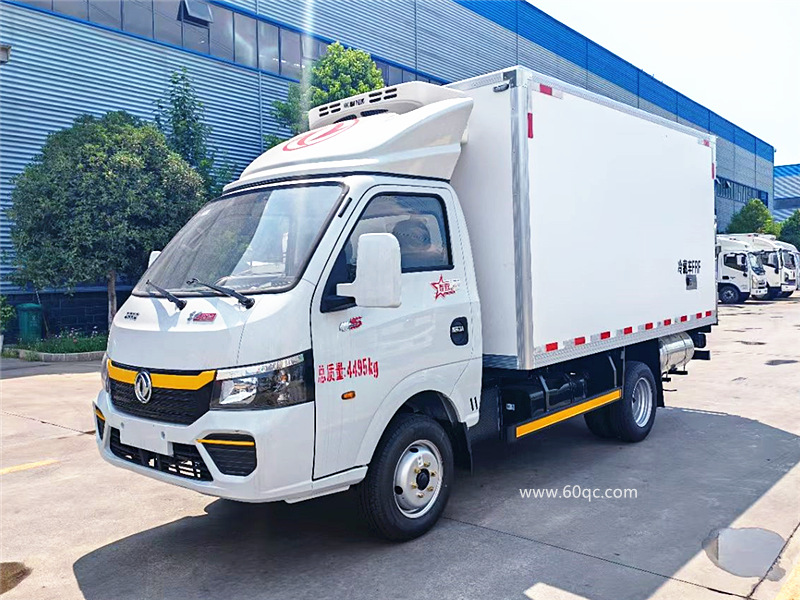 東風途逸后雙輪冷藏車