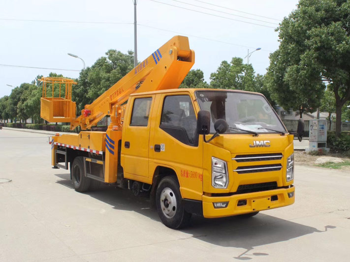 江鈴雙排17.5米直臂高空作業車