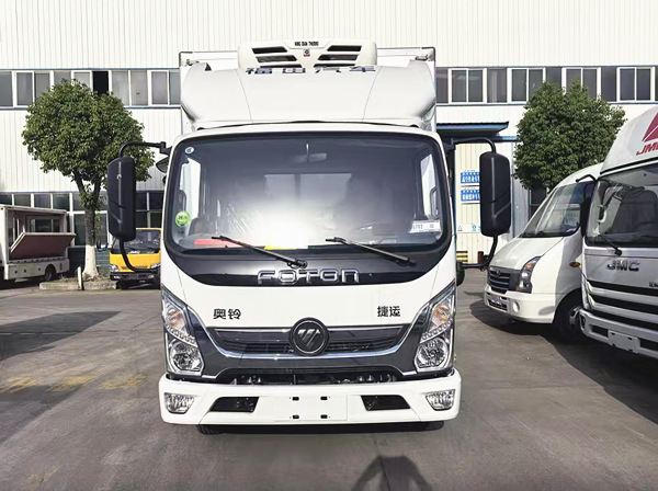 福田奧鈴捷運藍牌冷藏車